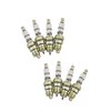 ACCEL 8198 Performance U-Groove Header Spark Plug - Pack of 8