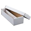 GRAND ORANGE 2-Cell Model Transaction Card Storage Box Holds 1600 Standard Trading Cards，Holds Over 300 3x4 Toploads Sports/Trading Card