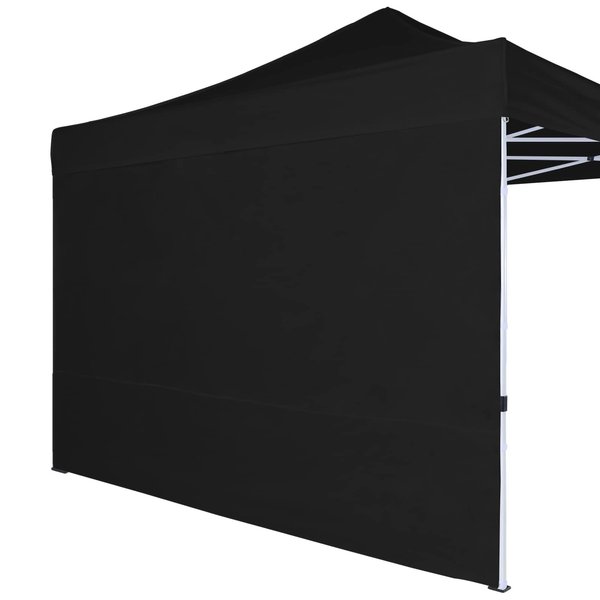 COOSHADE SunWall for 12x12 Pop Up Canopy Tent, 1 Pack Sidewall Only (Black)