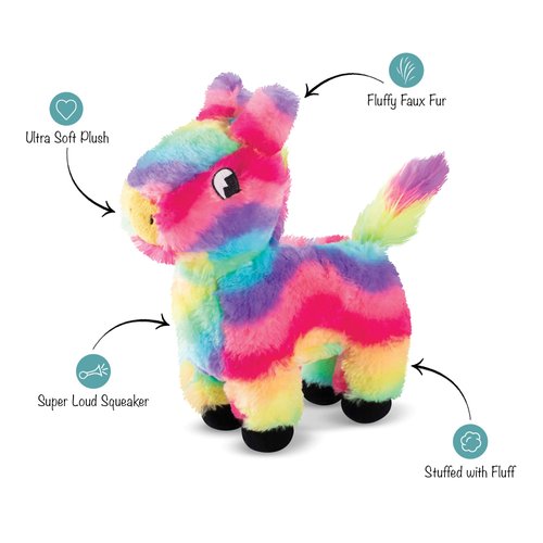 FRINGE STUDIO Dog Toy, Pinata Party Girl Pet Toy (289327)