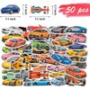 Haooryx 74PCS Racing Car Slap Bracelets 50PCS Race Car Stickers Party Favors Racing and Speed Themed Wristband Checkered Flags Slap Bracelets for Kids Car Birthday Party Classroom Rewards Supplies