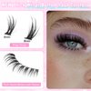 Winifred Bottom Lash Clusters Thick Volume Lower Lash Extension DIY Individual Lashes Bottom Clusters Lashes for Cluster Eyelash Extensions (168pcs)