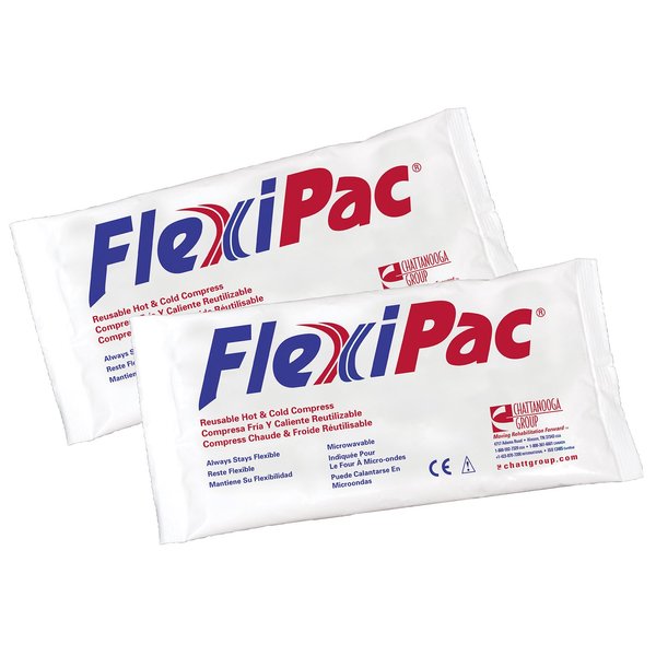 Flexi-PAC Reusable Hot/Cold Compress Pack, 5 x 10 - Bundle of 2 Packs