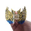 Cute Tropical Fish Hair Clip,Acetate Claw Clips,Hair Clips for Women,Marble Yellow