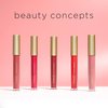 Beauty Concepts 5-Piece Matte Liquid Lipstick Set - Vivid Reds and Pinks, Long-Lasting Formula (2ml each), Red