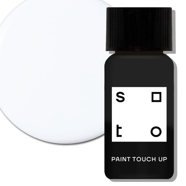 soto White Paint Touch Up, Appliance + Porcelain, High-Gloss Finish (No. 04 White Haze) - 10 Milliliters of Enamel + Bathtub Repair for Tub, Tile, Appliances, Interior/Exterior