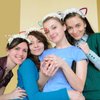 WHAVEL Cat Ears Headband 8 PCS Cat Ears Shiny Sequin Cat Ears Cute Cat Headband