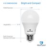 Great Eagle A19 LED Light Bulb, 9W (60W Equivalent), UL Listed, 3000K Soft White, 800 Lumens, Dimmable, Standard Replacement (4 Pack)