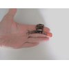 Generic Medium/small amber brown swrily hair claw clip for fine, thin hair, 1 Count (Pack of 1)