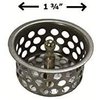 EZ Travel Collection Mini RV Motorhome Sink Strainer (Stainless Steel)