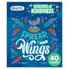 Crayola Colors of Kindness Adult Coloring Book (40pgs), Adult Coloring Pages, Stress Relief Activity, Gift for Teens & Adults, 9+