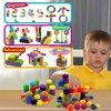 KAKATIMES STEM Building Blocks Toys for Kids – Educational and Safe Gear Interlocking Construction Playset – Develop Creativity and Problem-Solving Skills