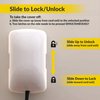 TodPod Baby Proof Outlet Cover Box, Patented "Slide-to-Lock" for Better Toddler Proofing | Childproof Outlet Protector | Babyproof Plug Cover Box | Baby Safety Electric Outlet Cover (Standard Socket)