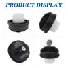 Fuel Tank Filler Cap, Locking Gas Cap, Fuel Cap with Key, Locking Fuel Tank Cap, Car Accessories Gas Tank Cap Replacement for Toyota Camry Tacoma 4Runner Avalon, Replaces #77300-47020, 10504