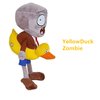 Suyudian 12" 1 PCS PVZ Plant and Zombies Plush Toys Stuffed Soft Doll Yellow Duck Zombie Great Gifts for Boys and Girls New
