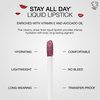 stila Stay All Day Liquid Lipstick, Sheer Matte Finish Long-Lasting Color Wear, No Transfer or Bleed Lightweight, Hydrating with vitamin E & Avocado Oil for Soft Lips 0.10 Fl. Oz., Sheer Azalea