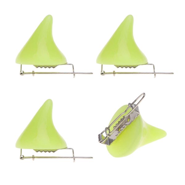 4Pcs Cute Cosplay Costume Little Devil Horns Hairpins Hair Clip For Halloween Party Hair Accessoriesï¼ˆRandom Colorï¼‰