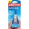 Loctite Gel Control No-Drip Super Glue, 0.14 Oz, Clear