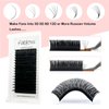 Volume Lash Extensions 0.03-0.07mm C D CC Curl Eyelash Extensions 8-20mm Easy Fan Volume Lashes Semi Permanent Individual Lash Extension Long Lasting Blooming Lashes (0.03-CC, 8-15mm mix)