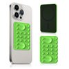 Lokyoo Magnetic Silicone Suction Phone Case Adhesive Mount, for iPhone Magasfe Series, Phone Holder for Mirror Shower, TikTok Videos and Selfies, with Magnetic Patch, iPhone&Android Compatible-Green