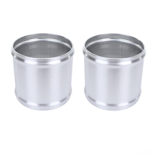 AC PERFORMANCE 2PCS 4" Aluminum Alloy Hose Joiner Silicone Pipe Connector Bead, 4" Length