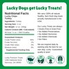 Lucky Premium Treats Turkey Chips for Dogs, Natural and Healthy Dog Treats, Crispy Jerky, Nibbles and Snacks, Dog Chips for Small, Medium & Large Dogs, 12 oz Pack
