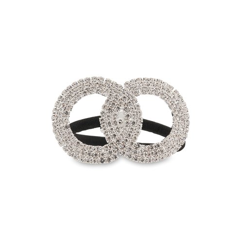 Allure Glass Rhinestone Ponytail Holder