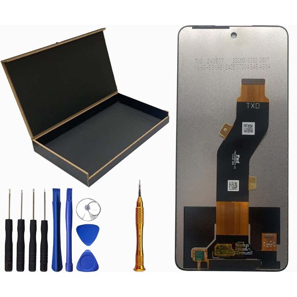 SECRETIGER LCD Screen Display Touch Digitizer Assembly Replacement for Infinix Smart 8 LCD Screen Infinix Smart 8 Pro LCD Screen Infinix Smart 8 HD LCD Screen X6525 X6525D X6525B 6.6"