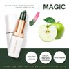 lakerain Color Changing Lipstick Moisturizer Magic Temperature Shimmer Color Change Lip Gloss Magical Discoloration Waterproof Long Lasting Lips (Green)
