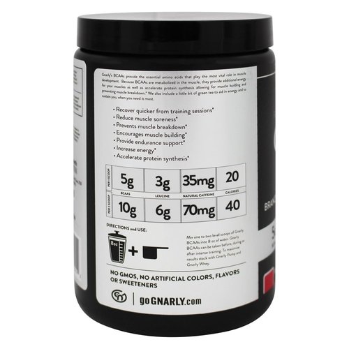 Gnarly Branch Chain Berry Lemonade Amino Acid Supplement, 12.98 OZ