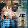 Spirulina Capsules-Natural Daily Superfood Supplement-Blue Green Algae Extract with B Vitamins, Iron, Amino Acid&Antioxidants to Support Immune System Function, Total Body Cleanse 100pcs