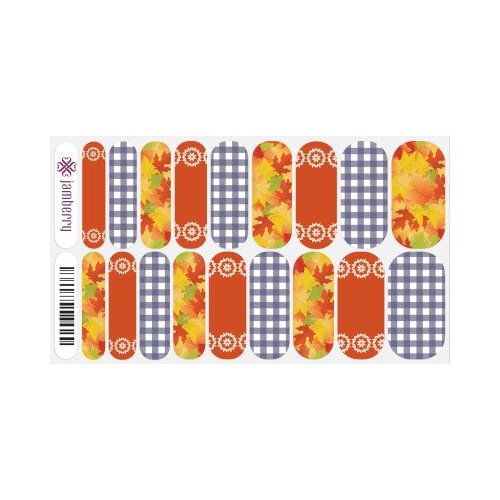 Jamberry Nail Wraps: Country Harvest (FULL SHEET)