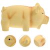 LUOZZY Squeaky Dog Toy Latex Pig Shaped Puppy Chew Toy Interactive Dog Chewing Toy Bite Resistance Toy for Indoor Puppy Dog
