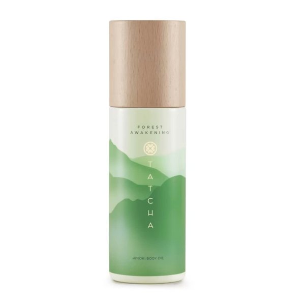 TATCHA Forest Awakening Hinoki Body Oil | Fast-Absorbing Silky Oil, 100 ml | 3.4 fl oz