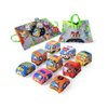 9PCS Soft Plush Car Toy Set with Playmat and Storage Bag – Perfect for 1-3 Year Old Boys and Girls, Ideal 1st Birthday Gift for Infants Aged 6-18 Months