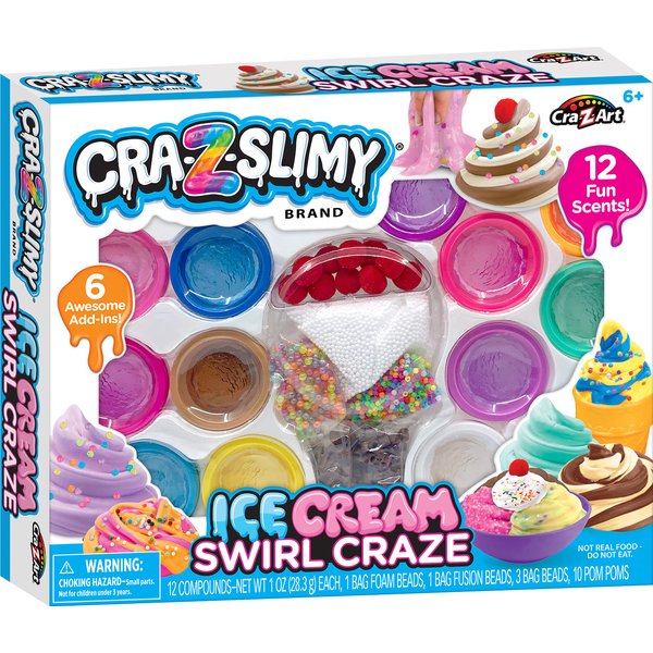 Cra-Z-Slimy Ice Cream Shop Premade Slime Set