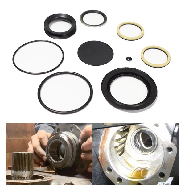 Replace for 5545741 5544881 Shaft Sector Seal Repair Kit, for Sheppard M90 M100 Power Steering Gears
