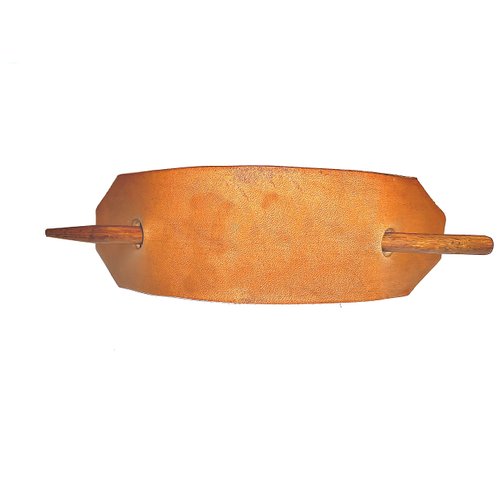 2- LEATHER PONYTAIL BARRETTES with STICK, LEATHER HAIR BARRETTE, LEATHER PONYTAIL HOLDER, LEATHER HAIR CLIP, LEATHER HAIR ACCESSORIES, LEATHER PONYTAIL CLIPS