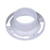 Oatey 3 in. or 4 in. PVC Closet Flange with Plastic Ring without Test Cap