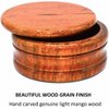Parker Safety Razor Genuine Honey Mango Wood Shaving Soap Bowl from