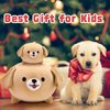 JIAJEGTGT Cute Kawaii Dog Plush Pillows Stuffed Animal Hugging Pillow, 8Inch Stuffed Cuddle Plush Toys,Birthday Gifts for Kids Girls,Boys