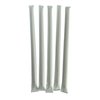 Kingseal Disposable PAPER Drinking Straws, FSC Certified, Paper Wrapped, WHITE, 7.75 Inch Length x 6mm Diameter, "Jumbo" Size, Biodegradable, Earth Friendly, Bulk Pack - 400 Count Box