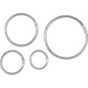 ACCO Loose Leaf Binder Rings, 1 Inch Capacity, Silver, 100 Rings / Box (72202)