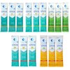 Liquid IV Hydration Multiplier - Hydration Powder Packets - 15 Sticks - Electrolyte Drink Mix - Strawberry, Golden Cherry, Lemon Lime, Tangerine, Yuzu Pineapple Energy Drink Mix