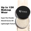 FV Baking Powder, Lightweight Loose Smooth Ivory Setting Powder Highlighter Poreless Longwearing Matte Waterproof Oil Absorb Makeup Powder for Setting with No Flashback 0.35oz(10g)