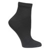 Dr. Scholl's Women's Diabetes and Circulatory Ankle Socks Value Pack 6 Pair - Black - Women's Shoe Size: 4-10