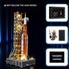 YEABRICKS LED Light for 10341 Icons NASA Artemis Space Launch System Building Blocks Model (Building Set NOT Included)