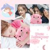 LMTGLDT Strawberry Cow Plushie Pillow Cow Stuffed Animal Toys, Cute Strawberry Cow Plush Home Decorations, Soft Stuffed Cow Doll Lovely Gifts for Kids