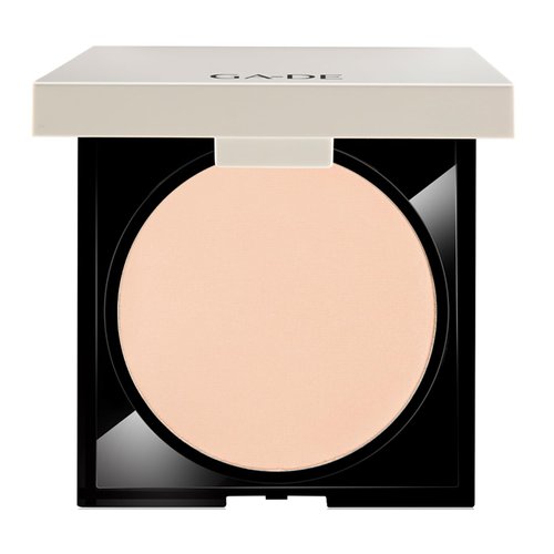 GA-DE Longevity Second Skin Pressed Powder - Face Makeup - Blurs Imperfections and Smooths Fine Lines - 505 Light - 0.39 oz Foundation Powder