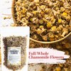 Dried Chamomile Flowers Bulk - Edible Dry Flowers for Relaxing Chamomile Tea - Dried Flowers for Soap Making, Chamomile Herbs Petals for Bath, DIY Salve & DIY Projects